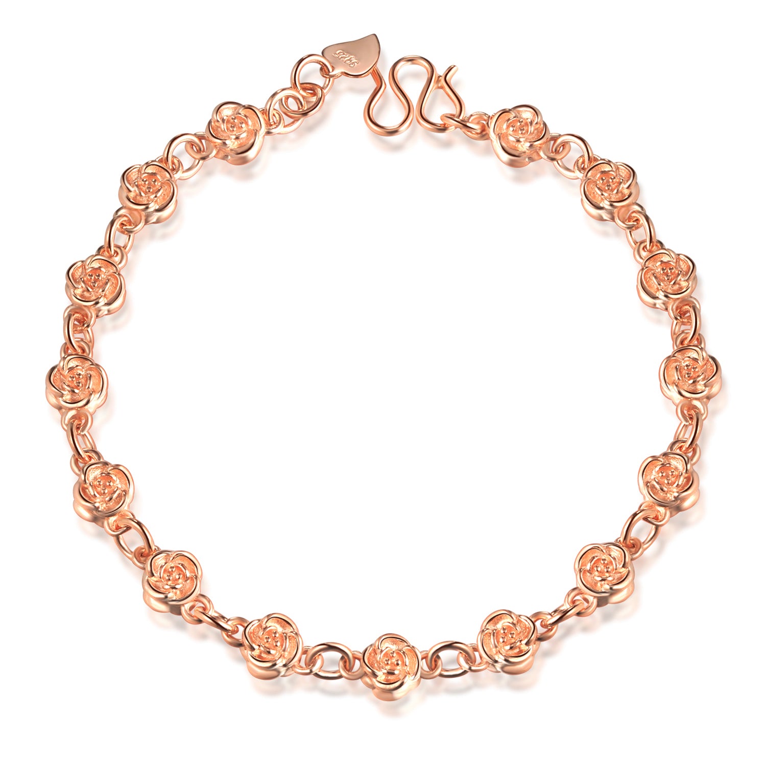 Pink gold sales bracelet sale