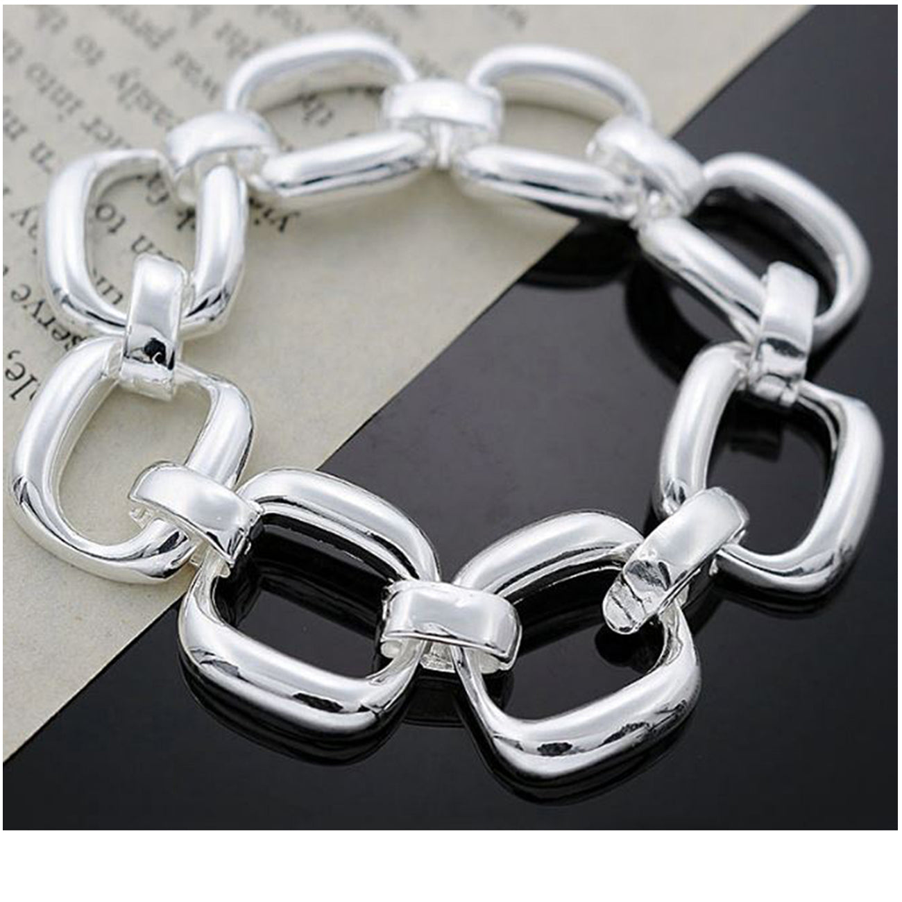 Silver Plate Fashion Bracelet