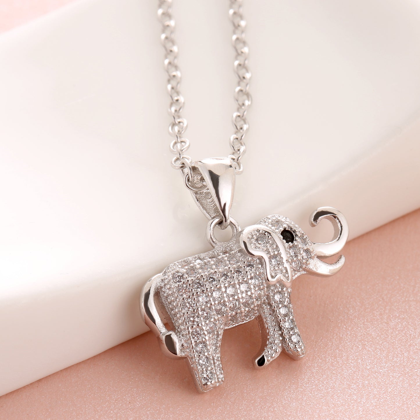 Guardian Elephant Pendant Necklace